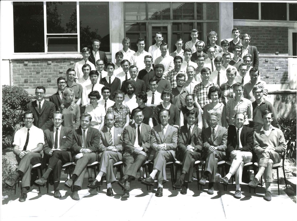 Organic Chemistry Staff, 1967