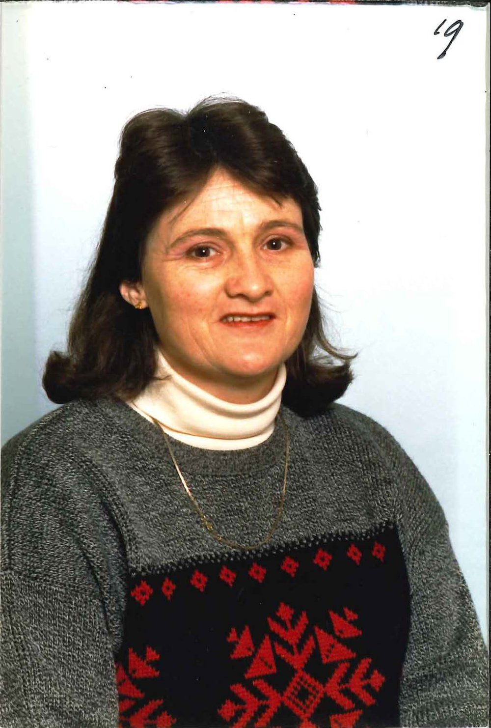 Jennifer Hughes - Mechanical Engineering, c1985