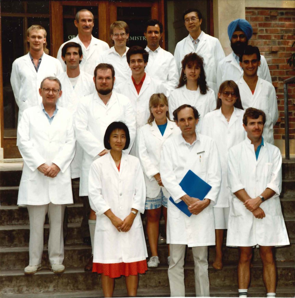 Department of Organic Chemistry Staff, c1990
