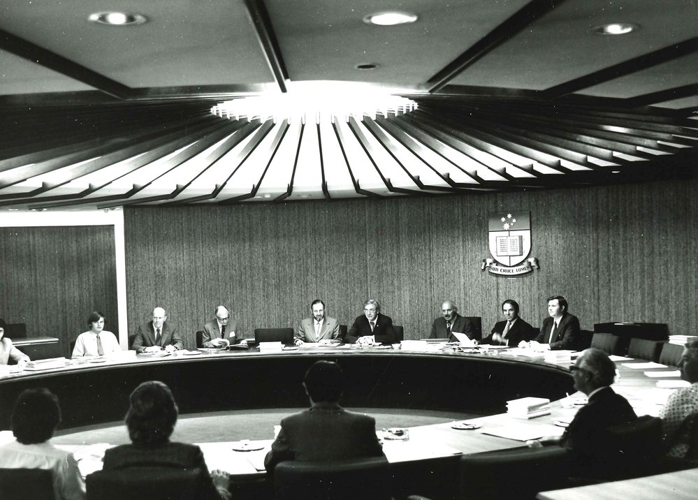 University Council Meeting, c1980