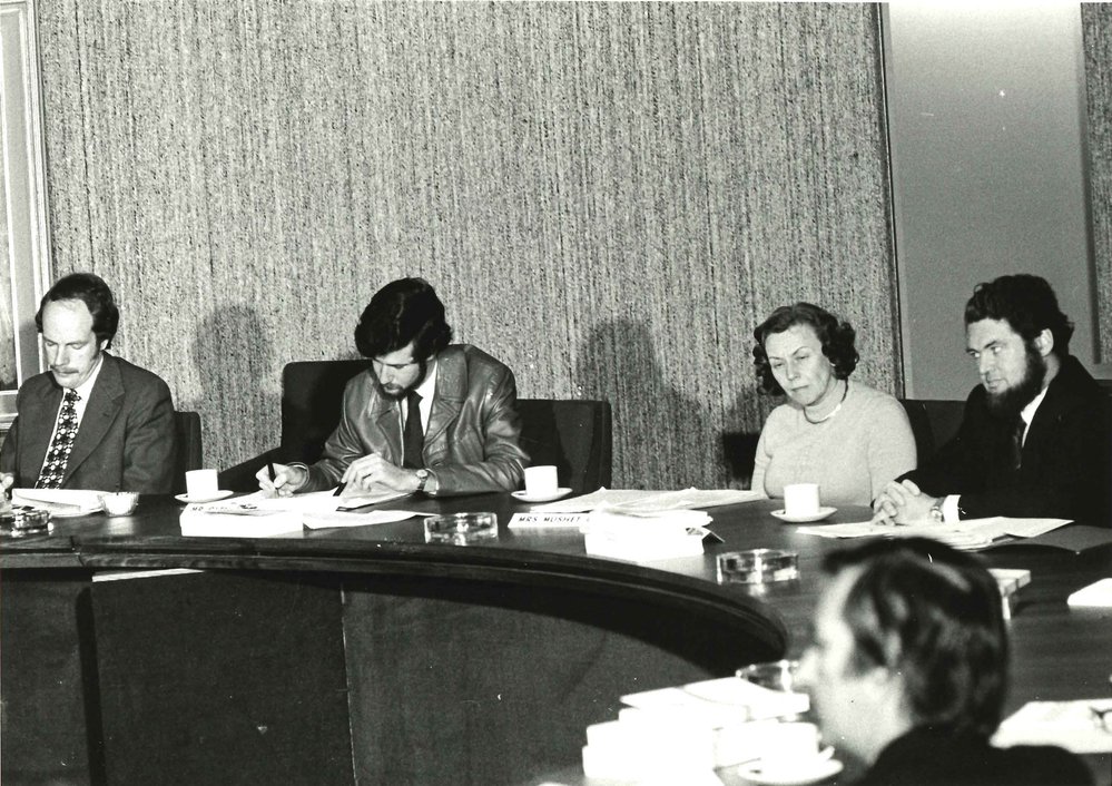 University Council Meeting, c1975