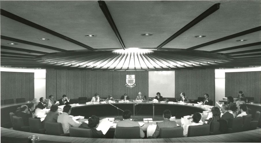 University Council Meeting, c1985