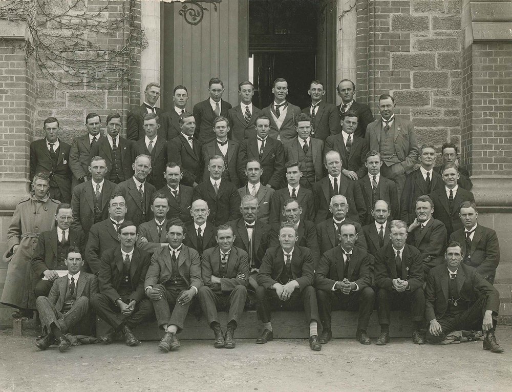 Group of Men at Roseworthy, c1926
