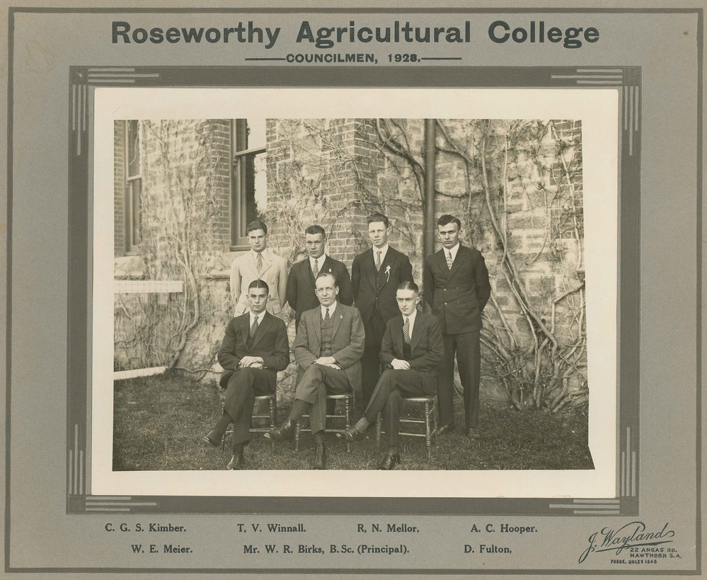 Roseworthy Agricultural College Councilmen, 1928