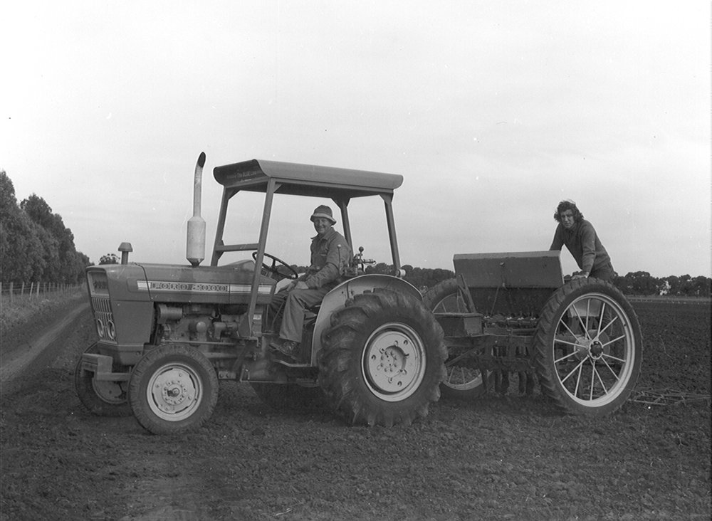 Tractor-Drawn Farm Implement, c1975