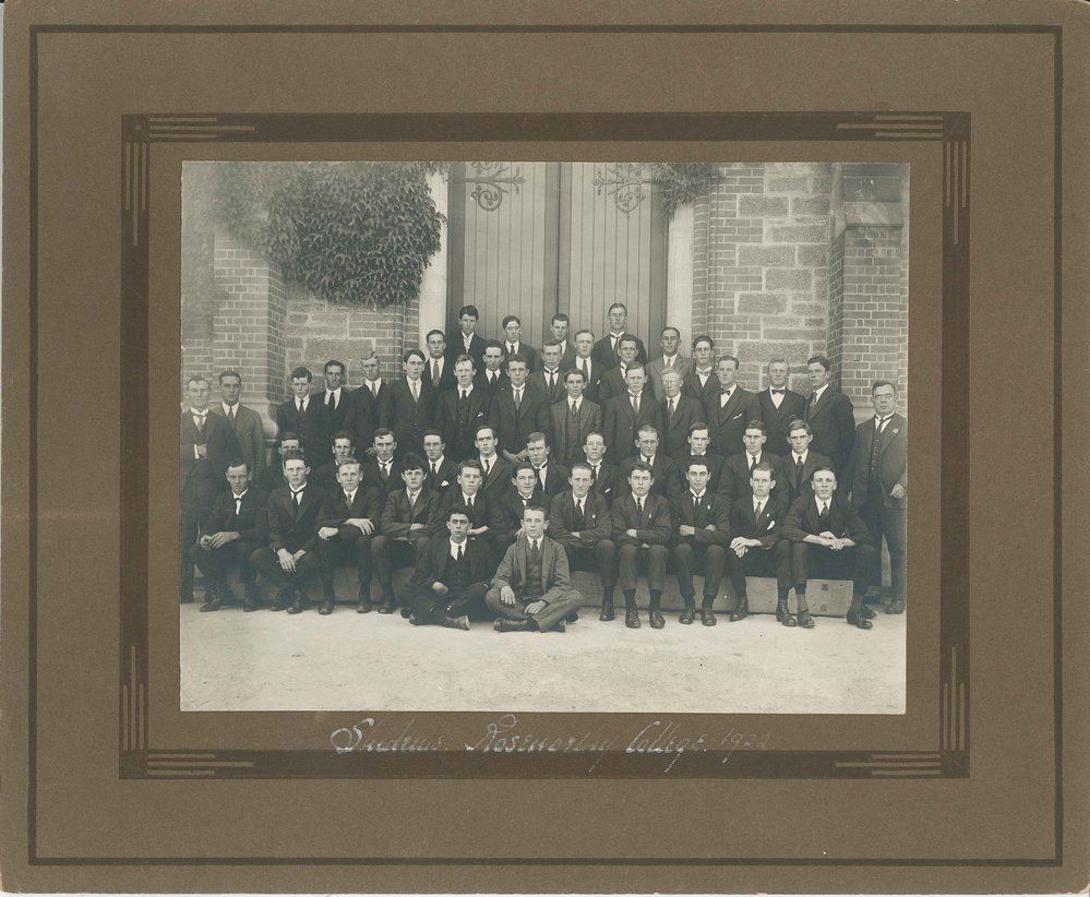Roseworthy Agricultural College Students, 1922