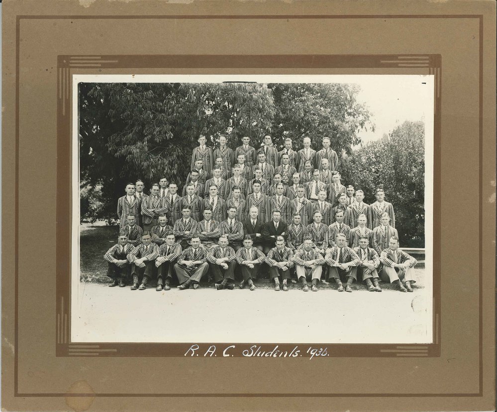 Students, Roseworthy Agricultural College, 1936 