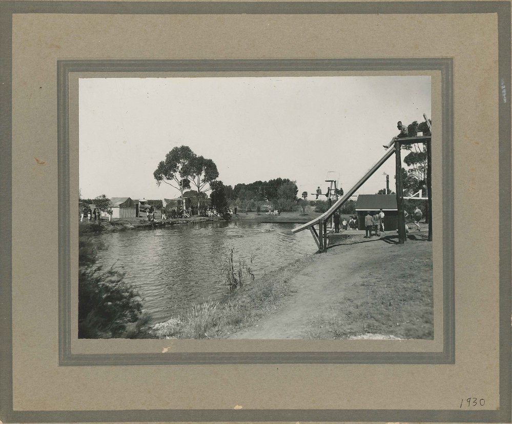 Swimming Hole, Roseworthy Agricultural College, 1930