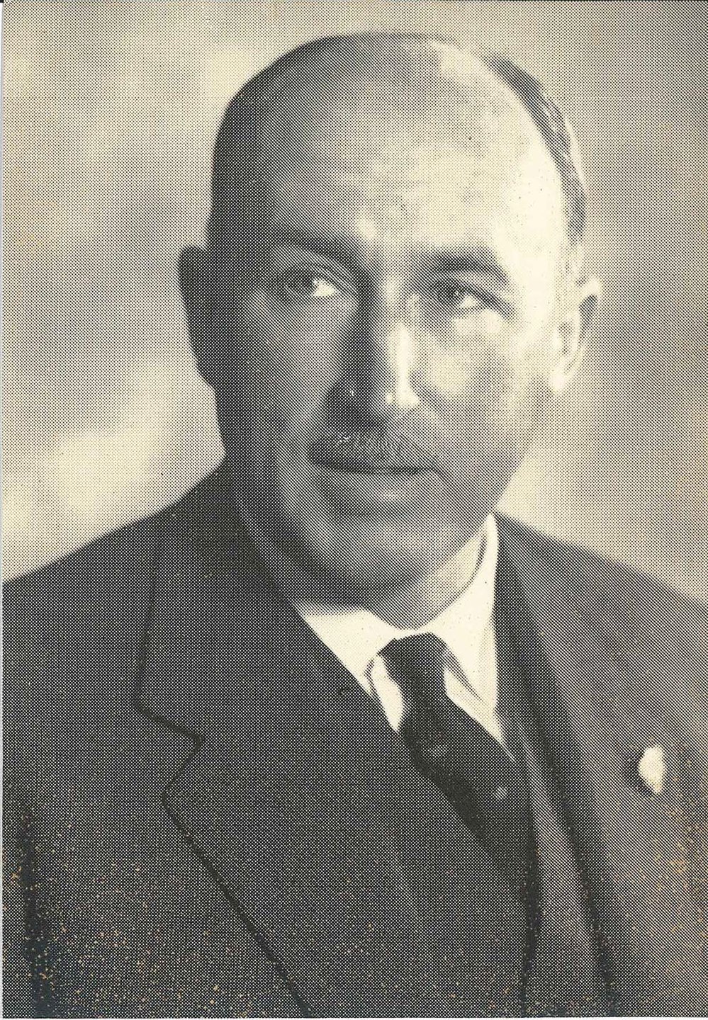 Dr Robert Nicholson McCulloch, Principal, c1955