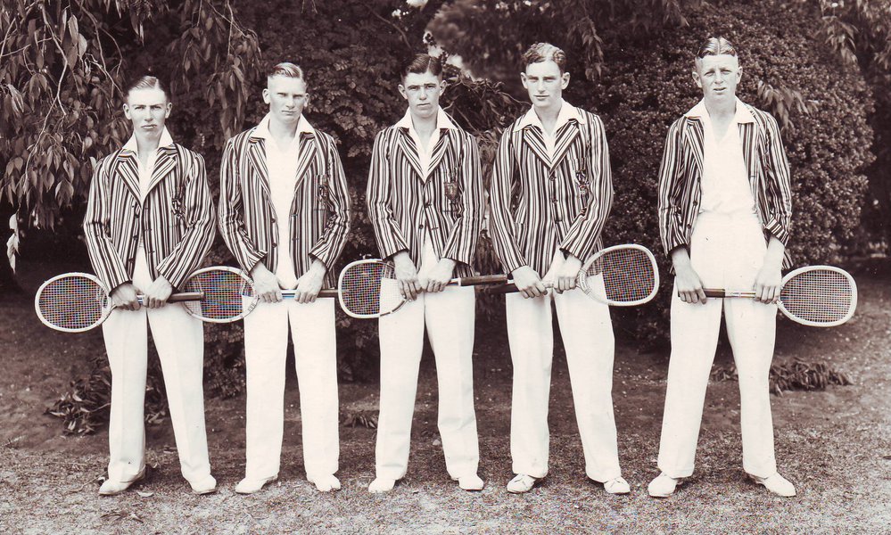 Tennis Team, Roseworthy Agricultural College, 1936