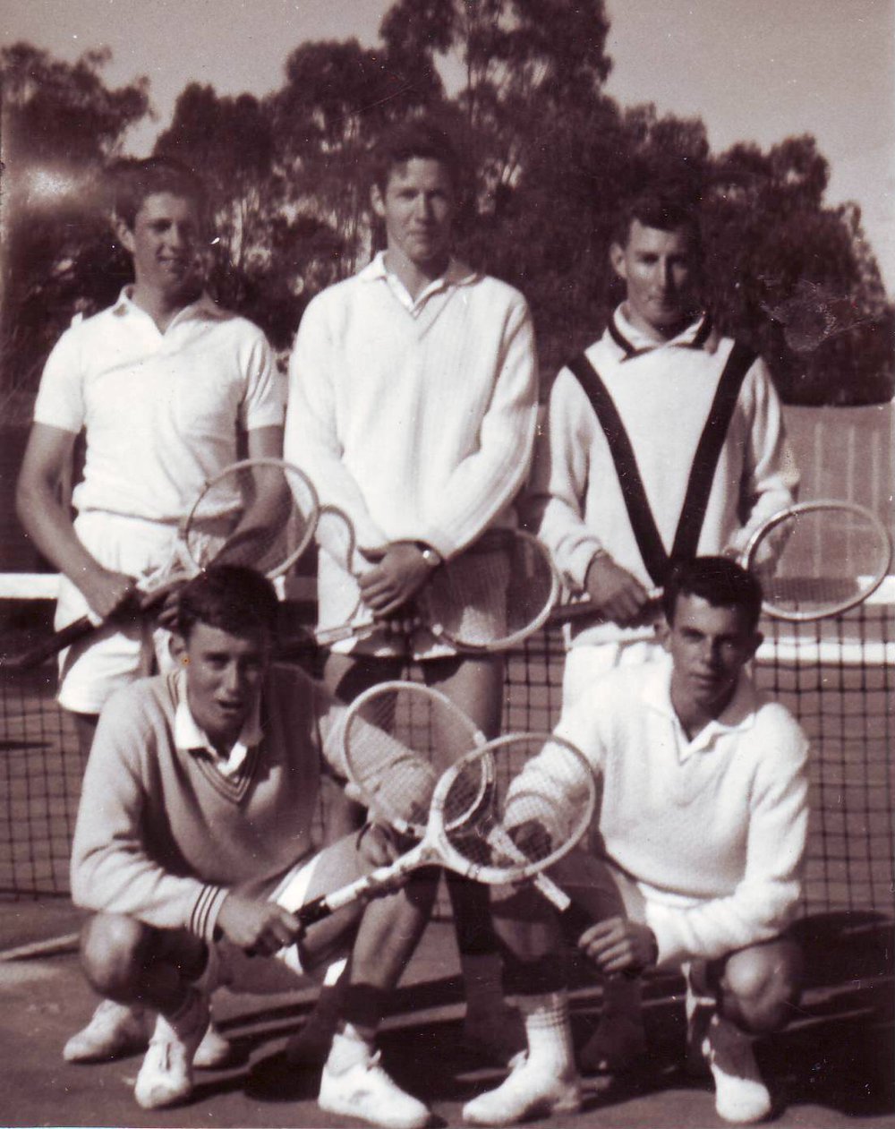 Intercollegiate Tennis Team, Roseworthy Agricultural College, 1962