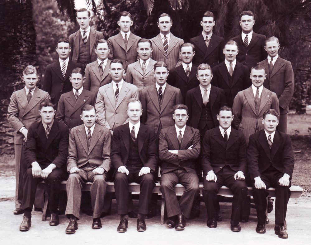 Diploma Class, Roseworthy Agricultural College, 1937-38