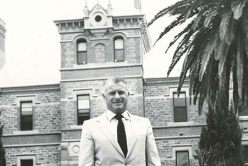 Barrie Thistlethwayte, Director, Roseworthy Agricultural College, c1982