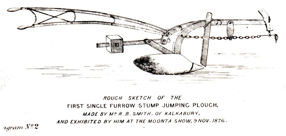 Stump Jump Plough, 1876