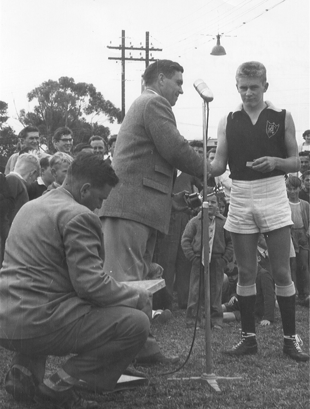 Sunday Mail Medal Presentation, Roseworthy, 1959