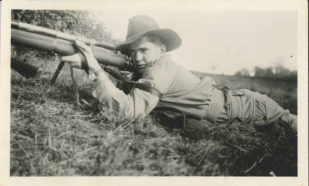 Bruce Hall - Roseworthy Intercollegiate Rifle Team, 1948