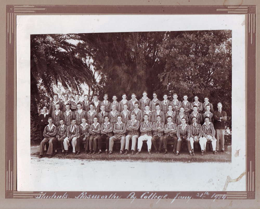 Students, Roseworthy Agricultural College,1934