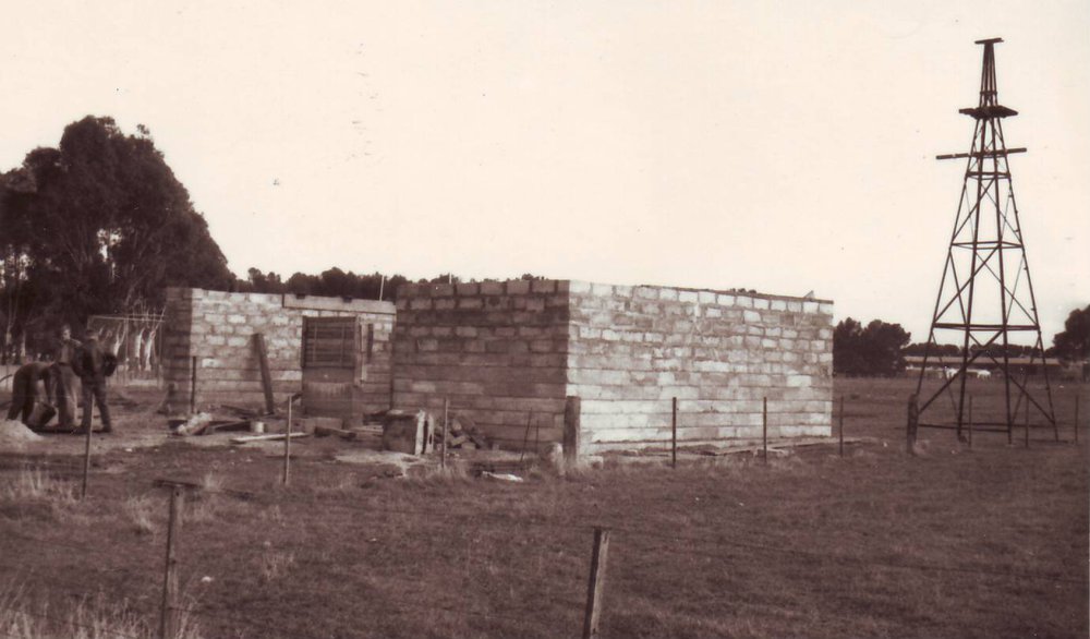 Fire Shed Construction, c1959