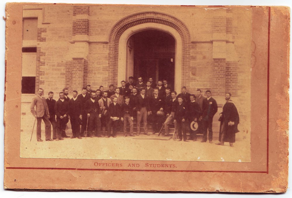 Officers and Students, Roseworthy Agricultural College, c1887