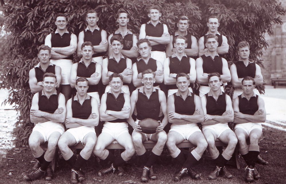 Football Team, B Grade, Roseworthy Agricultural College, c1950