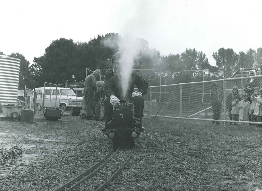 Miniature Railway, Roseworthy Agricultural College, c1980