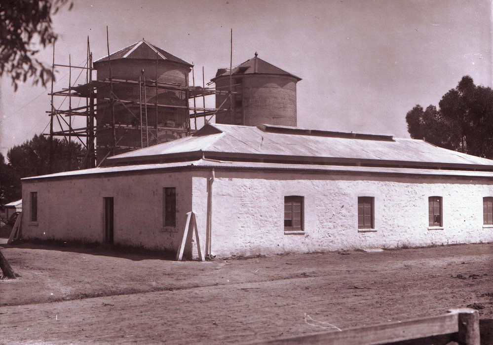 Dairy and Silage Silos, Roseworthy Agricultural College, c1950