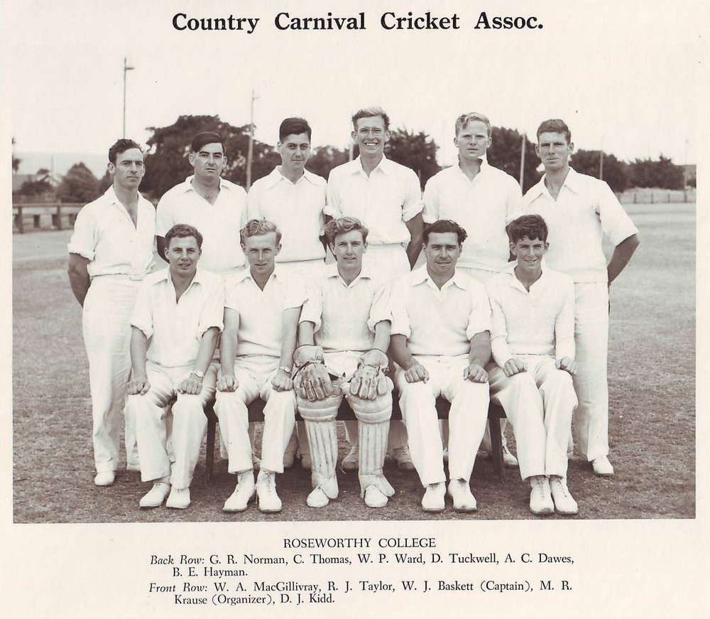 Country Carnival Cricket, Roseworthy Agricultural College, c1951