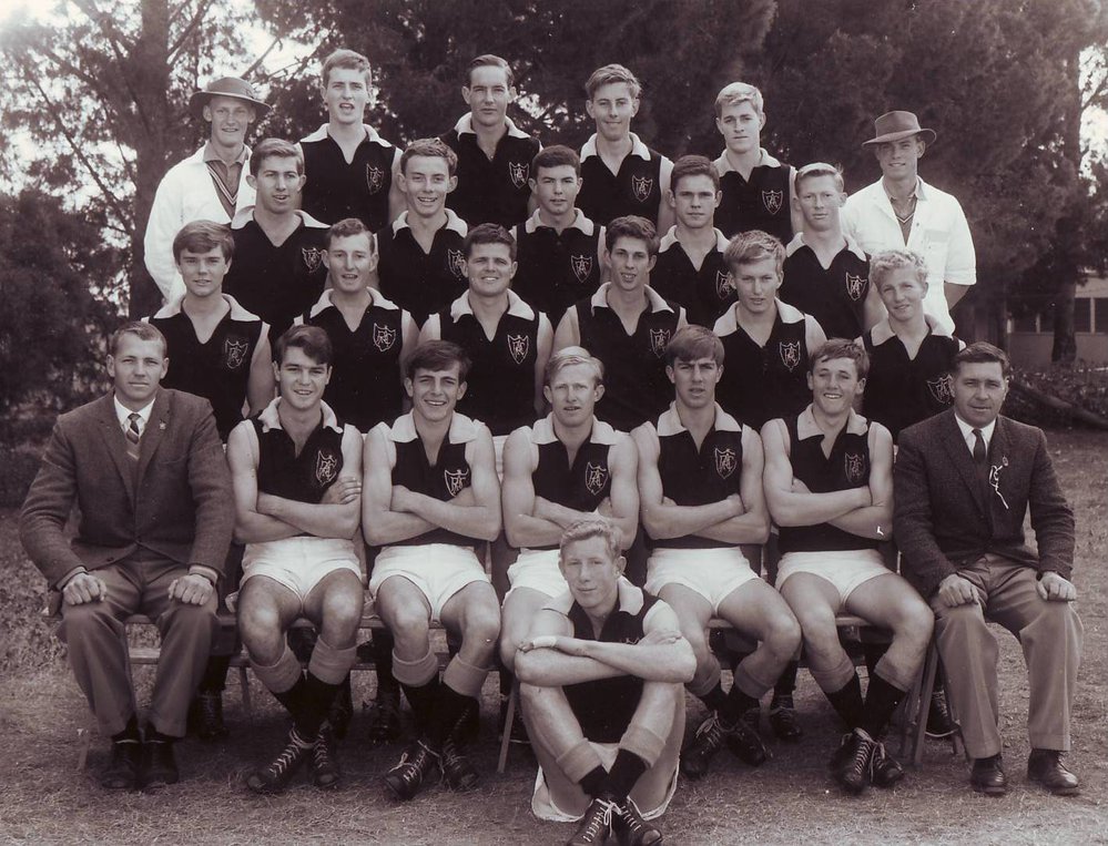 Football Team, B Grade, Roseworthy Agricultural College, 1962