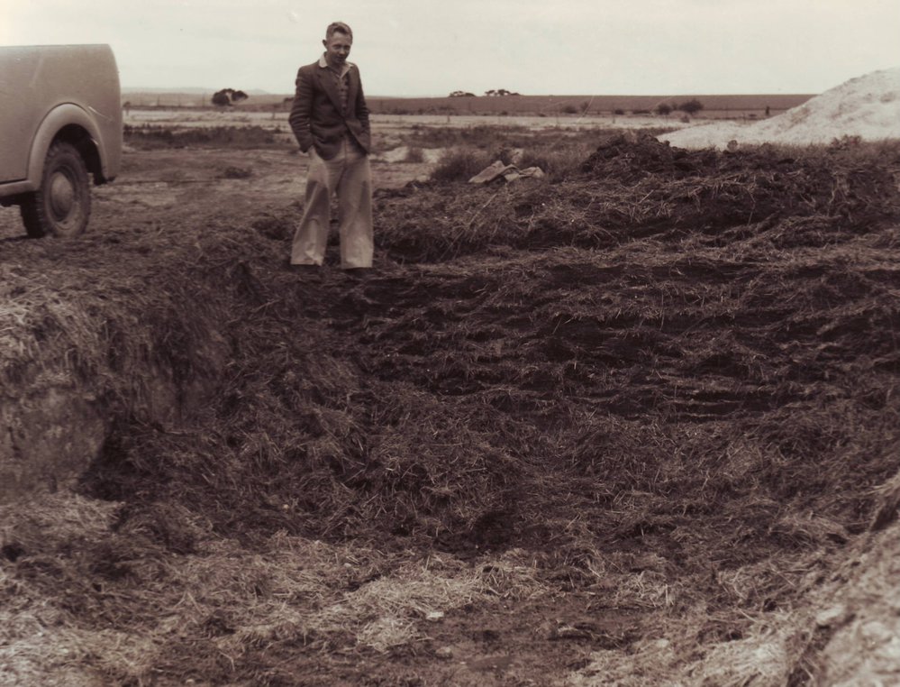 Silage Pit, 1960s
