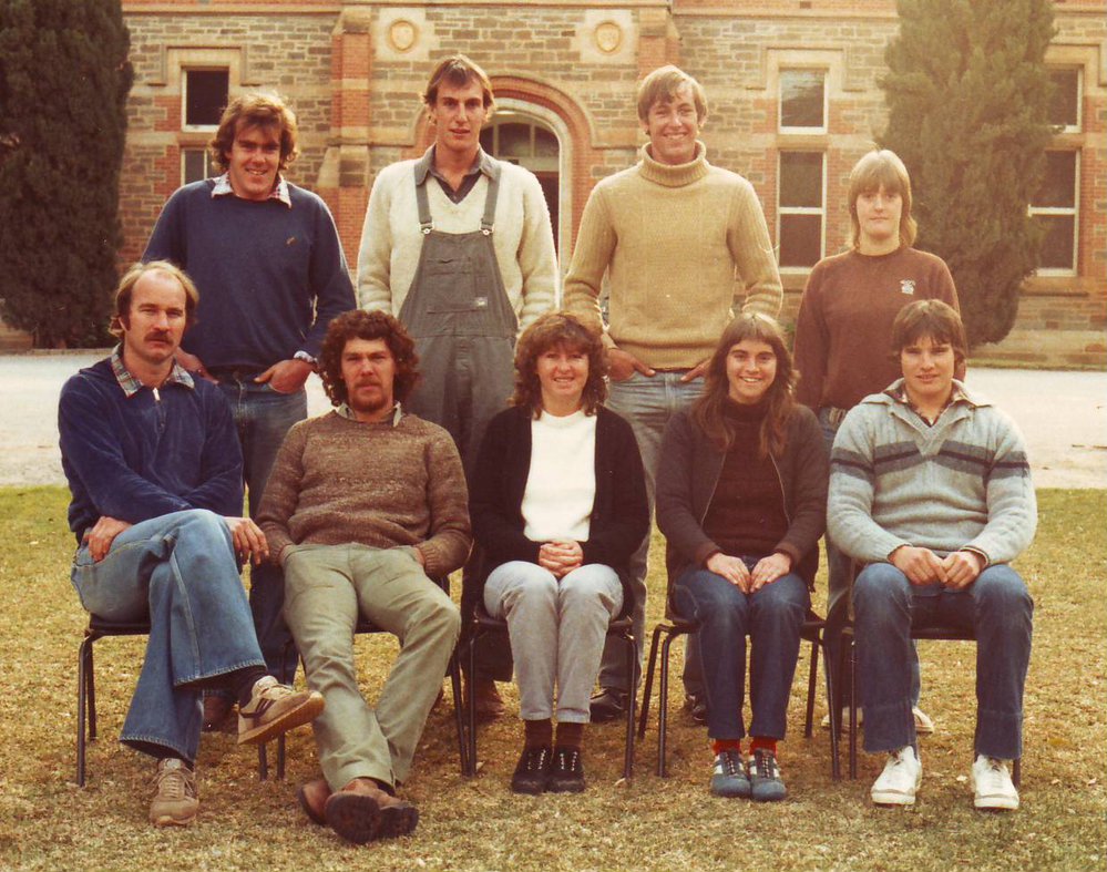 Third Year Natural Resource Management Students, Roseworthy Agricultural College, 1982