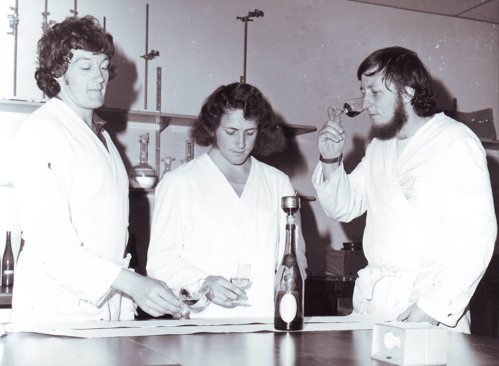 Students Wine Tasting, Roseworthy Agricultural College, 1975