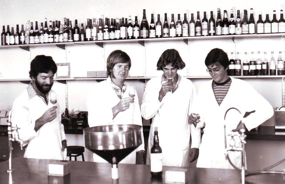 Wine Tasting Class, Roseworthy Agricultural College, 1979