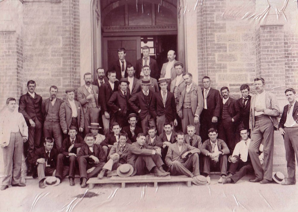 Staff and Students, Roseworthy Agricultural College, 1890s