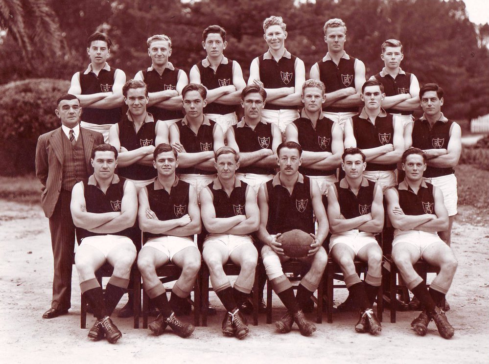 Football Team, A Grade, Roseworthy Agricultural College, 1947-48