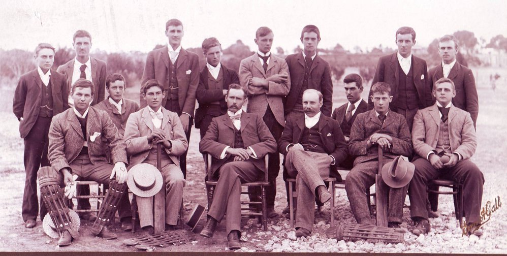 Cricket Team, Roseworthy Agricultural College, 1890s