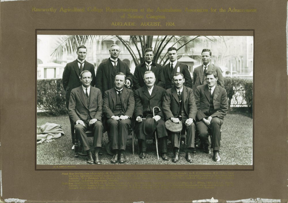 Roseworthy Agricultural College Representatives - Australasian Association for the Advancement of Science Congress, 1924
