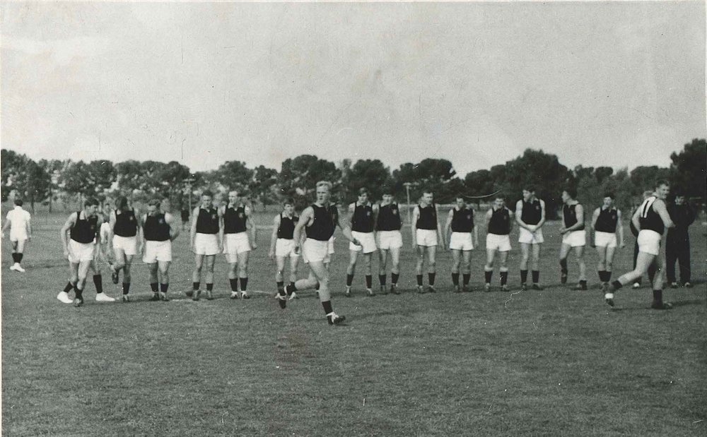 Football - Sprig Check, Roseworthy Agricultural College, 1962