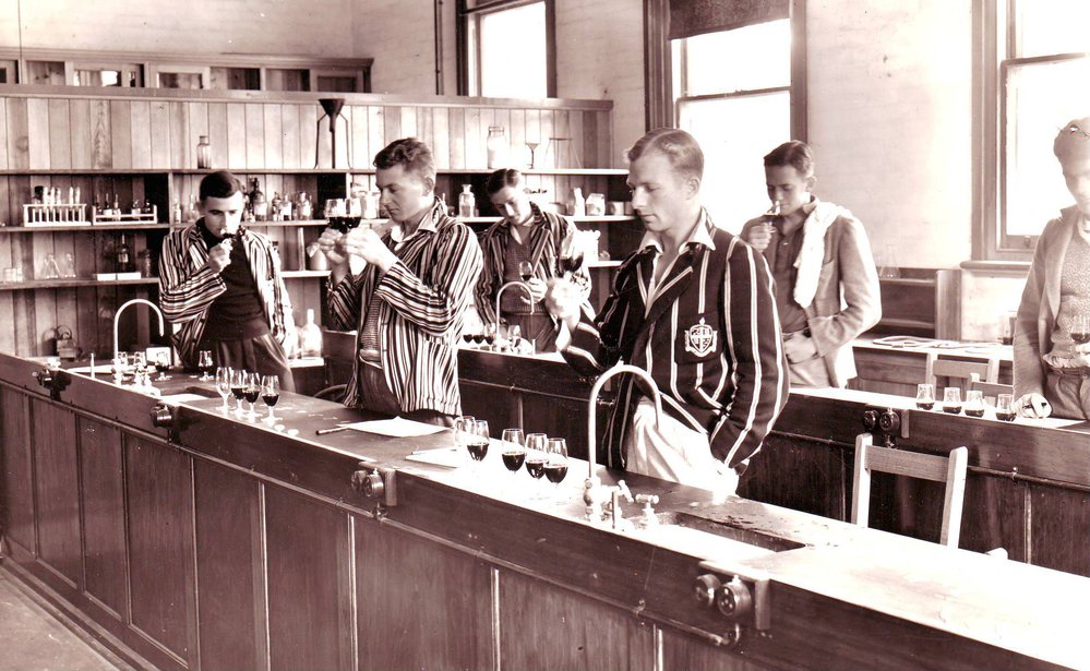 Oenology Students, Roseworthy Agricultural College, 1930s