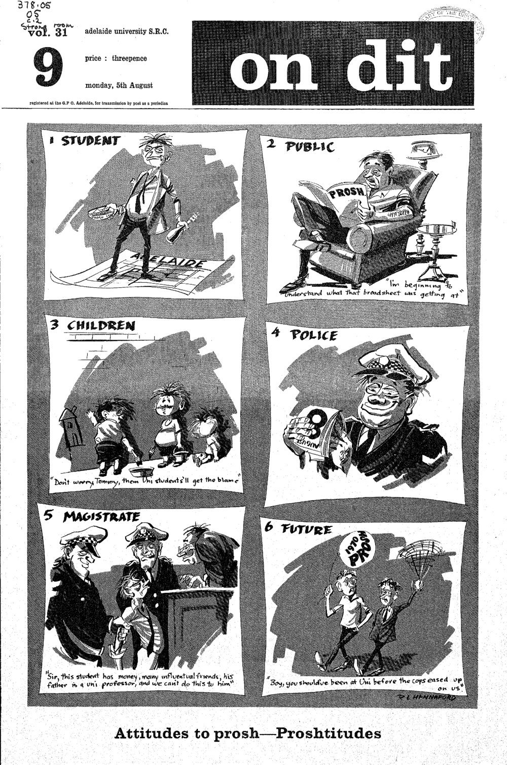 On Dit. Volume 31, Issue 9