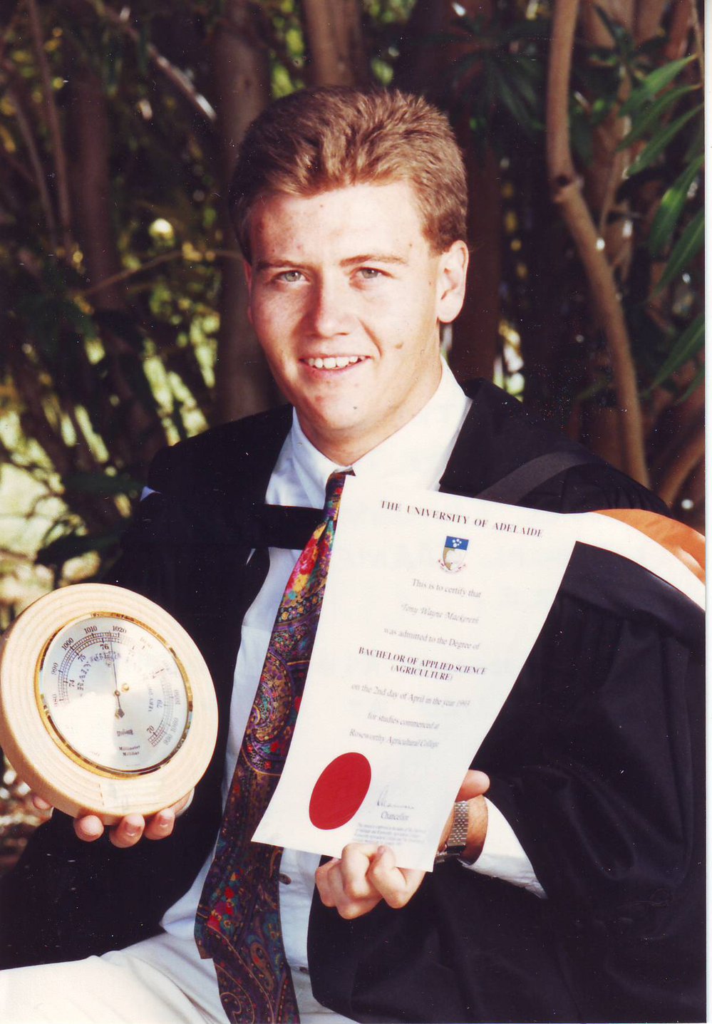 Tony Mackereth, 1993