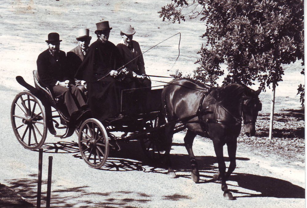 Re-enactment of the Arrival of Professor Custance, 1982