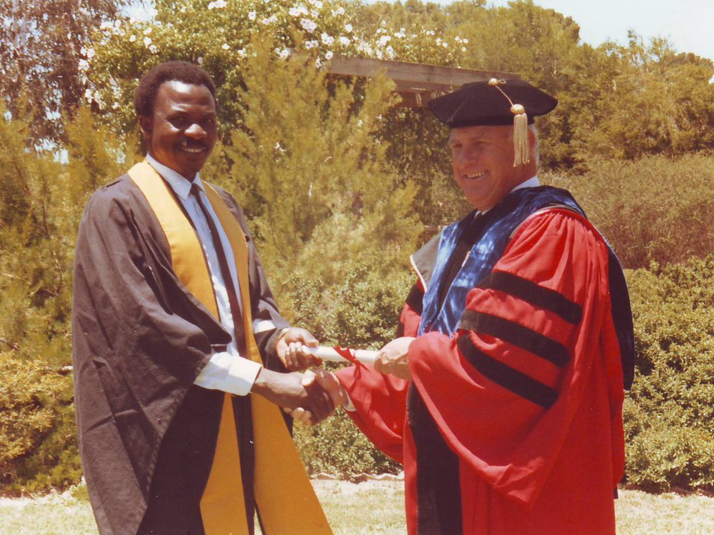 Rubera Mtani and Barry Thistlethwayte, 1989