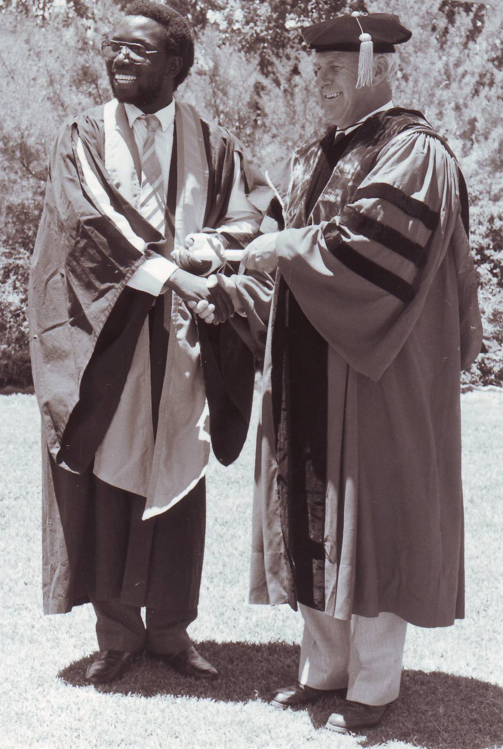 Zambian Student Graduation, 1989