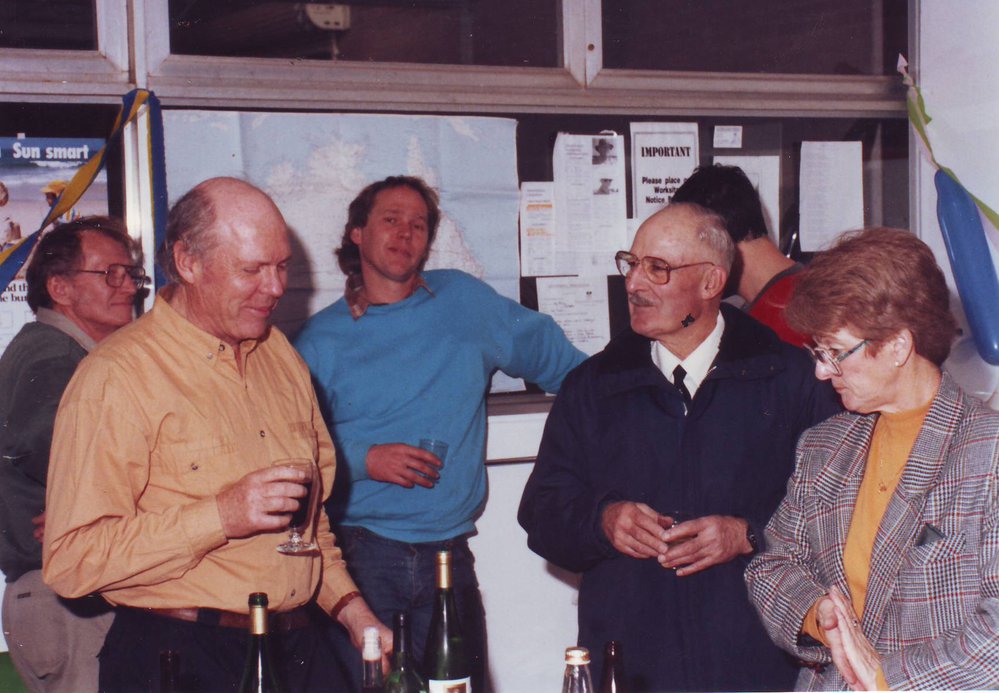 Bruce Tunks Farewell, 1993