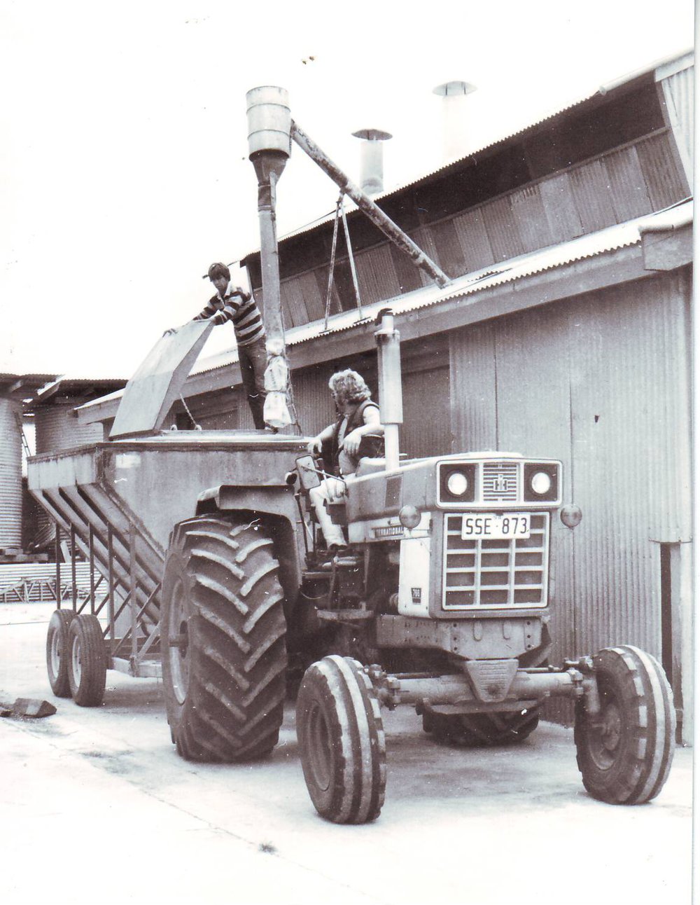 Loading Grain, 1980