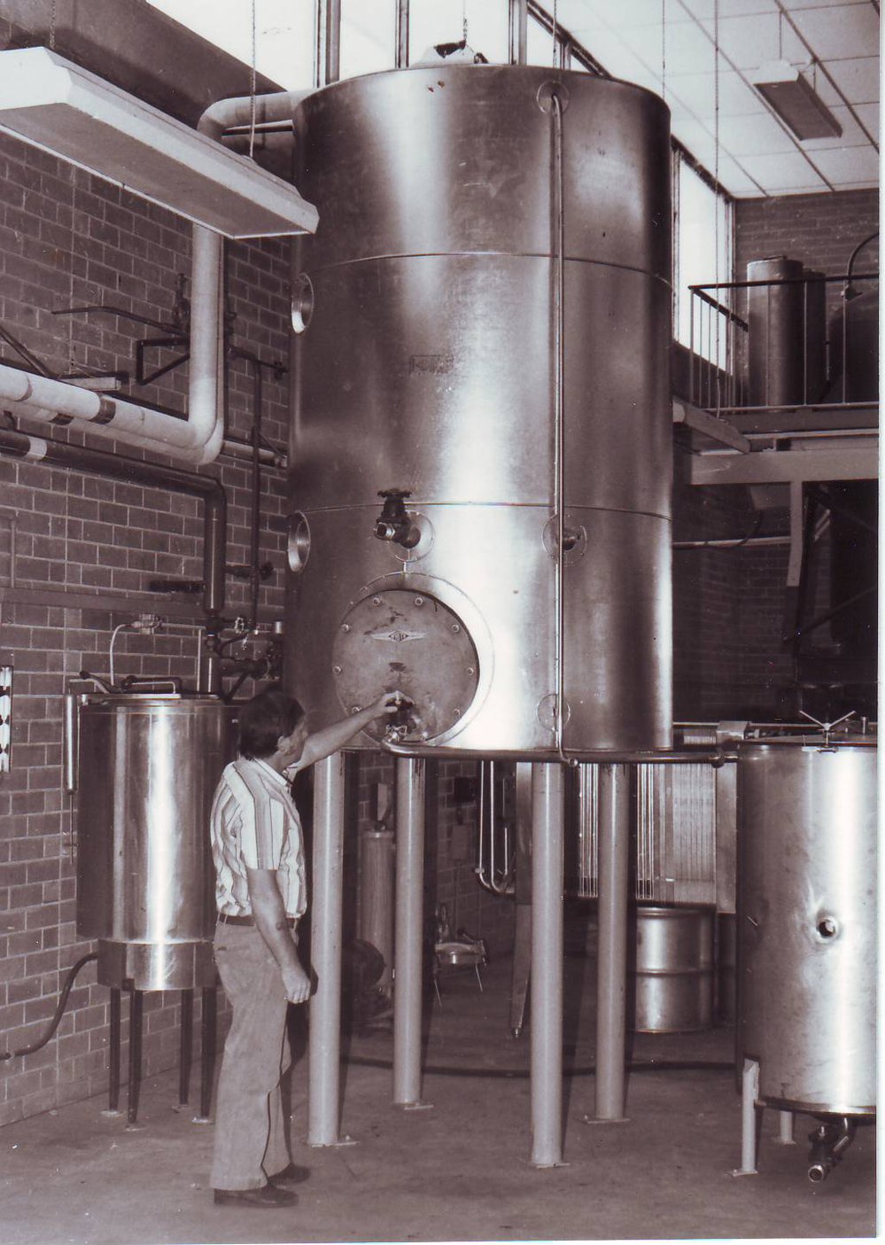 Ken Richardson and Continuous Yeast Propagator, 1979