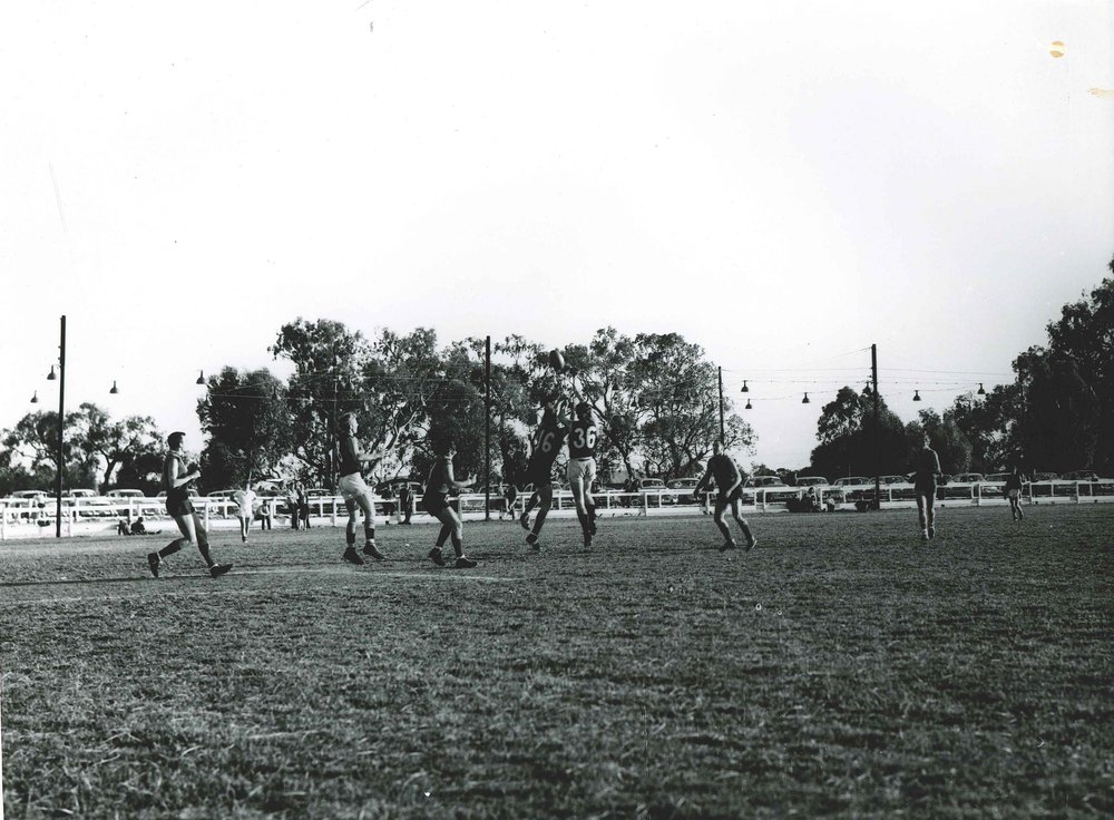 Football Game, Roseworthy Agricultural College, c1966