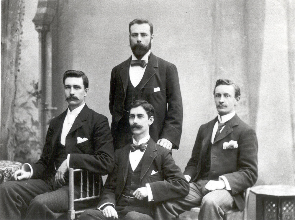 Adelaide Hospital House Surgeons - Bonnin, Moule, Corbin and Letcher, 1896