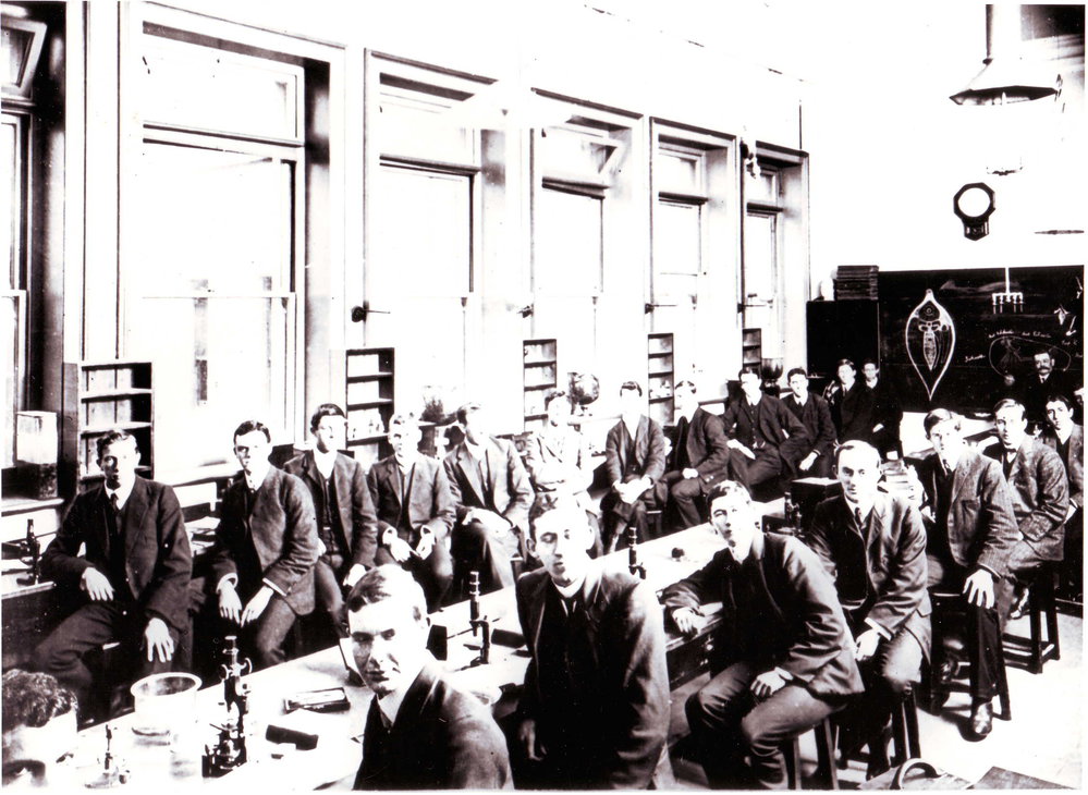 First Year Physics Students, 1906