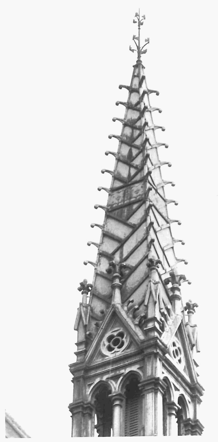 Mitchell Building - Spire, 1973